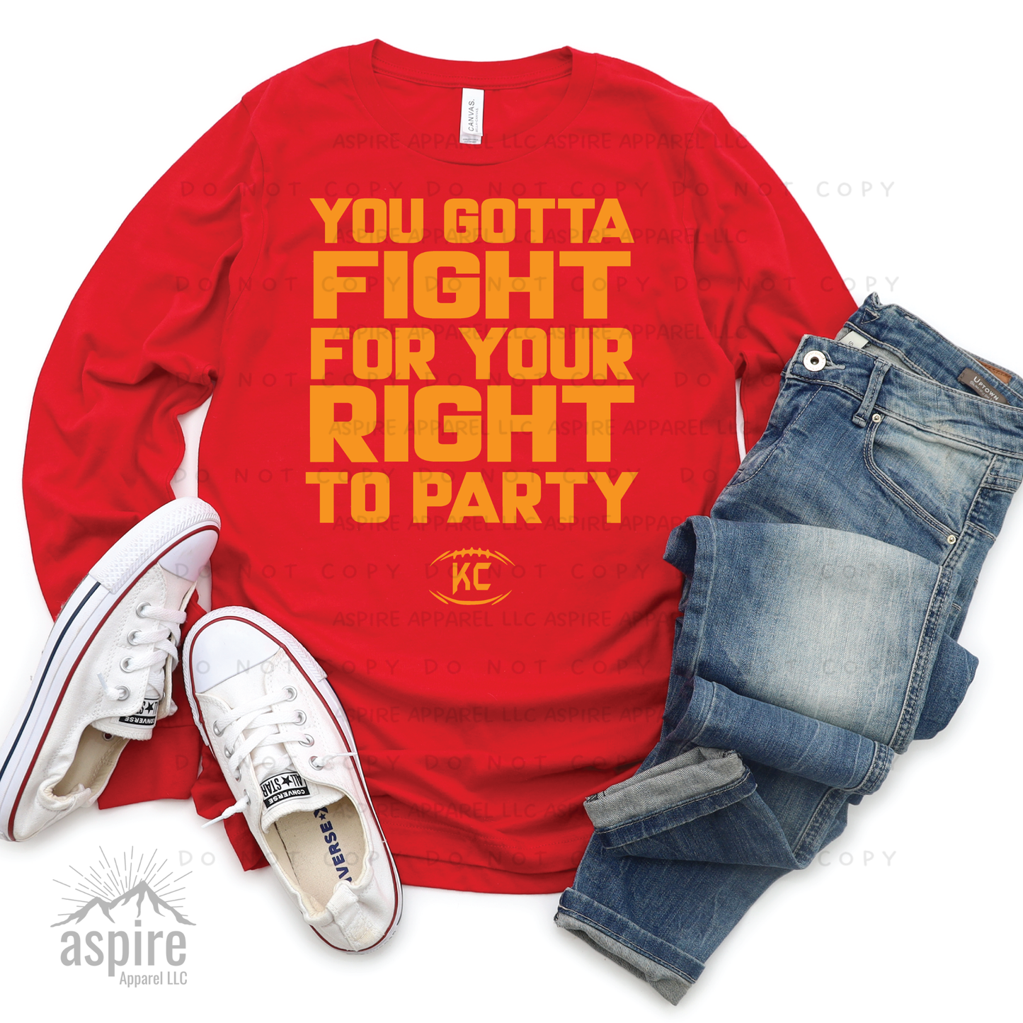 You Gotta Fight For Your Right Long Sleeve T-Shirt