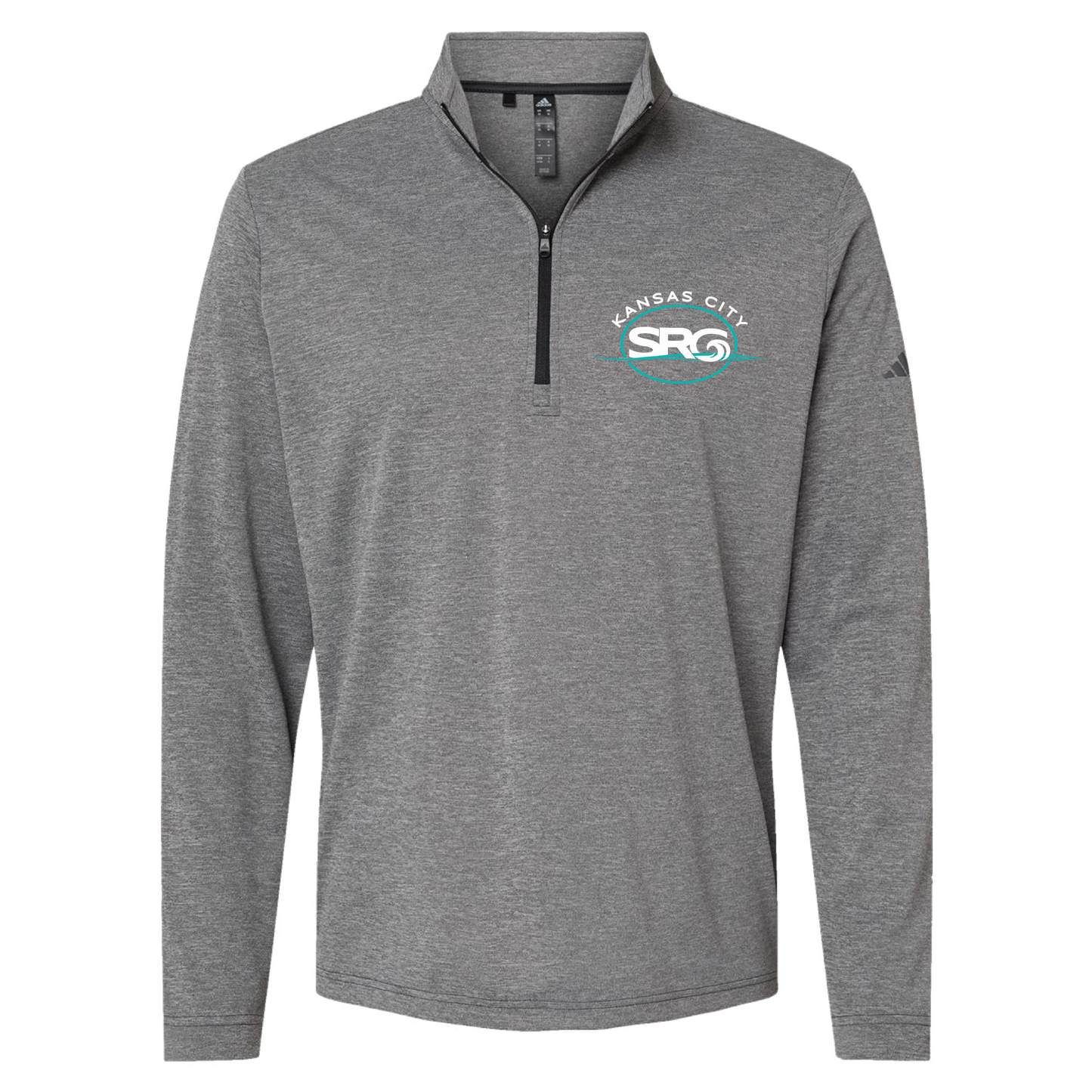 Surge Volleyball Adidas® Men's Embroidered 1/4 Zip - White