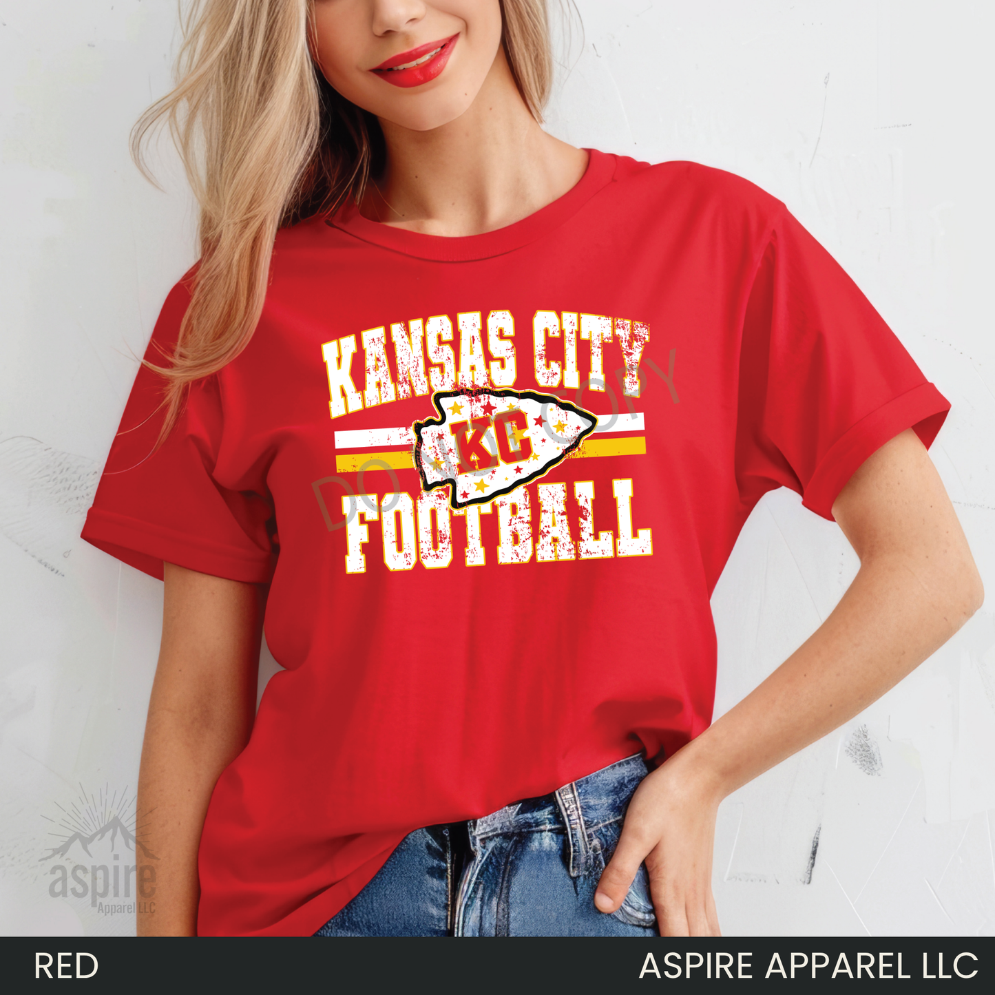 KANSAS CITY FOOTBALL STARS T-SHIRT