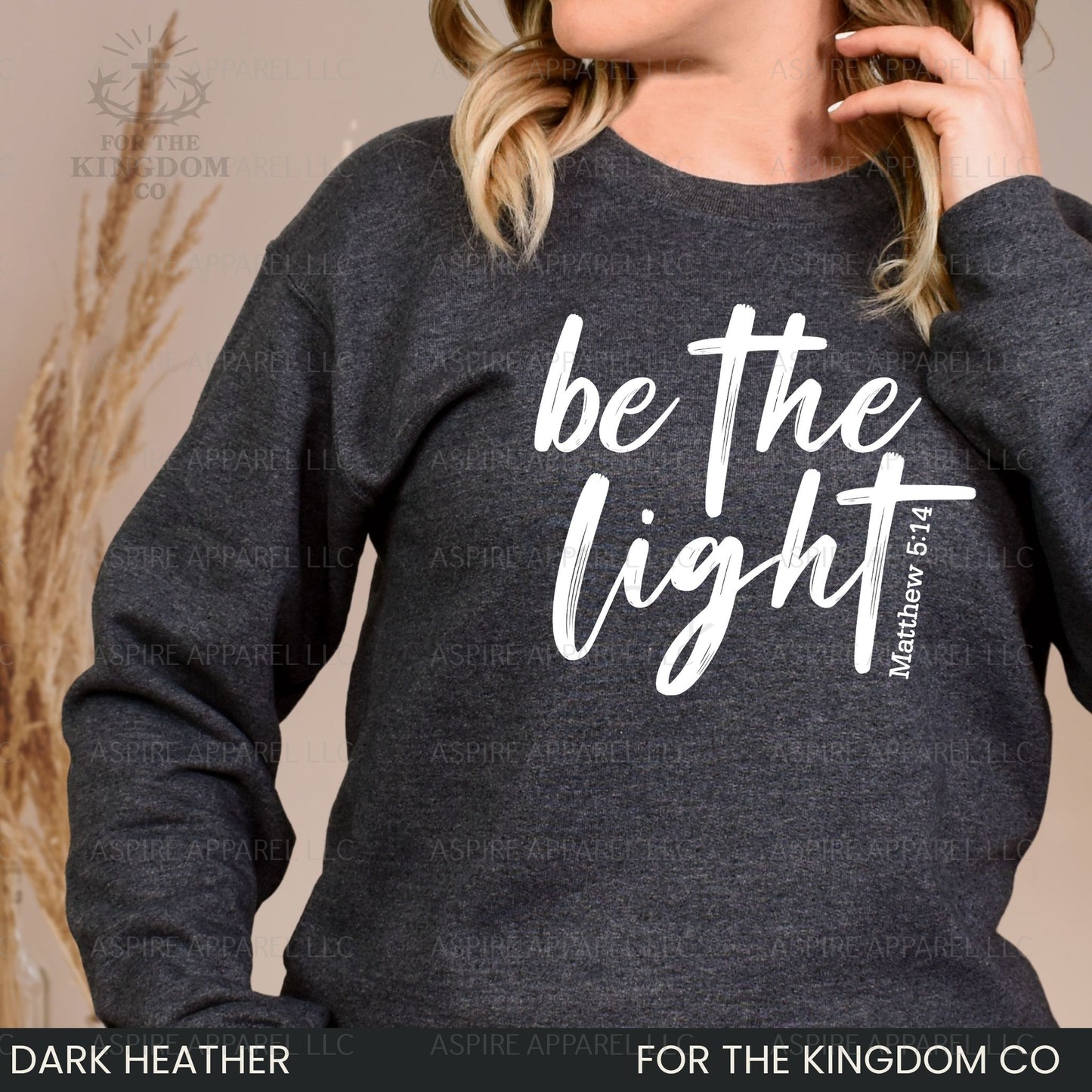 Be The Light Crew Sweatshirt