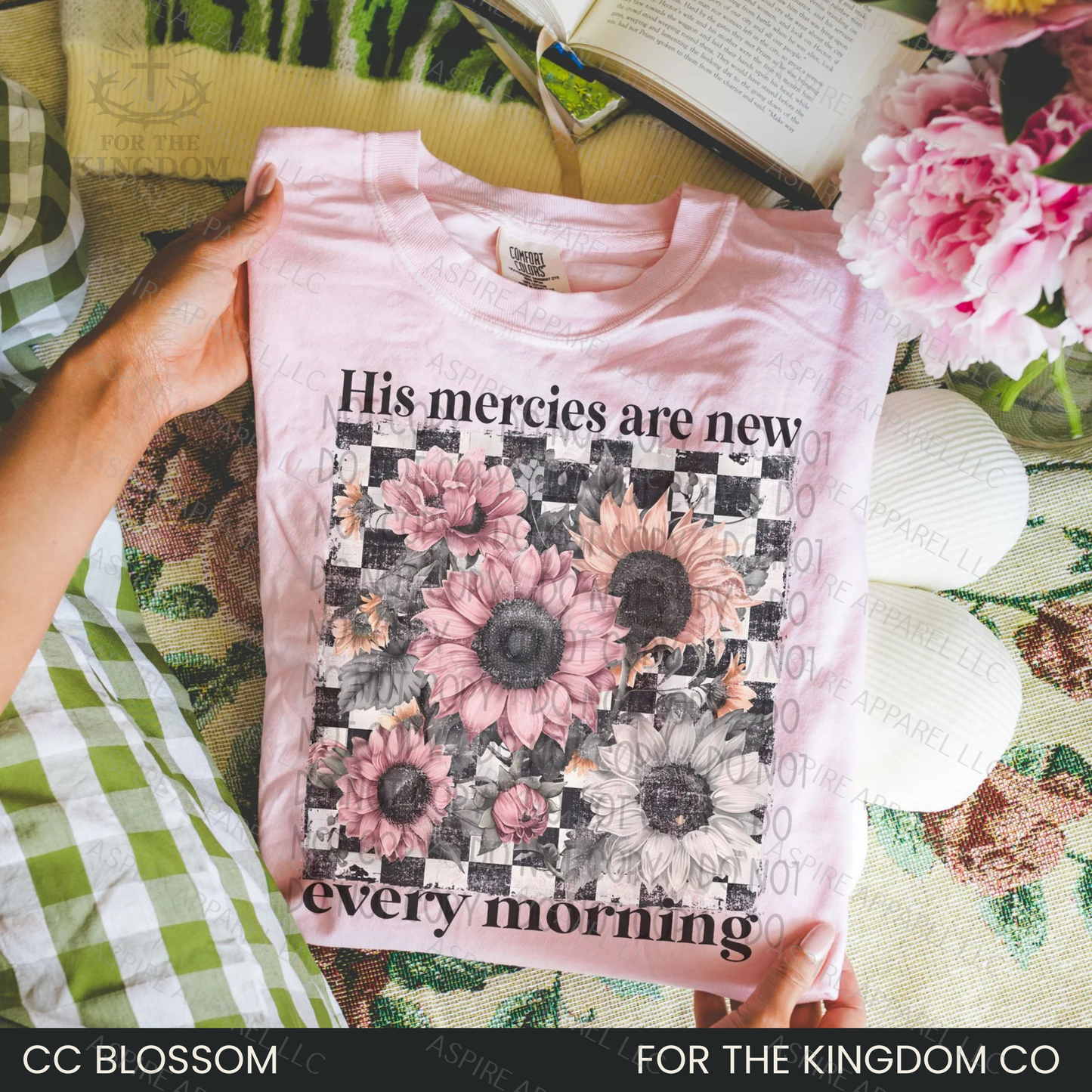 His Mercies Are New Christian Tee