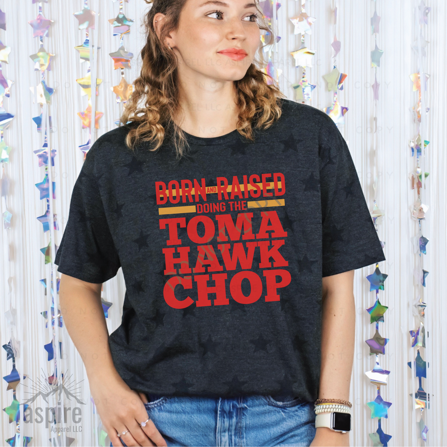 Born & Raised Doing The Tomahawk Chop