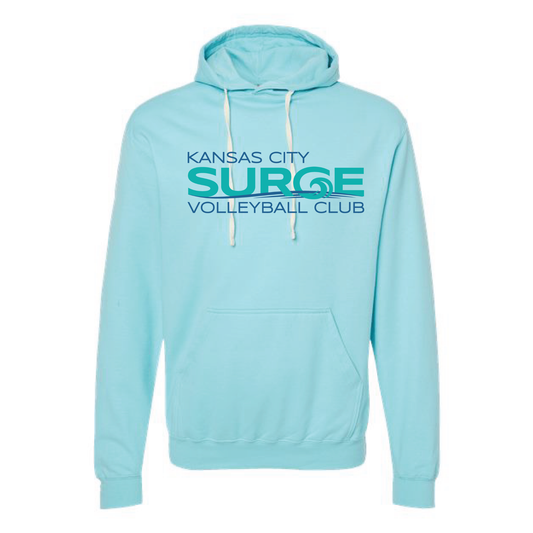 Surge Volleyball Adult Hoodie - Purist Blue