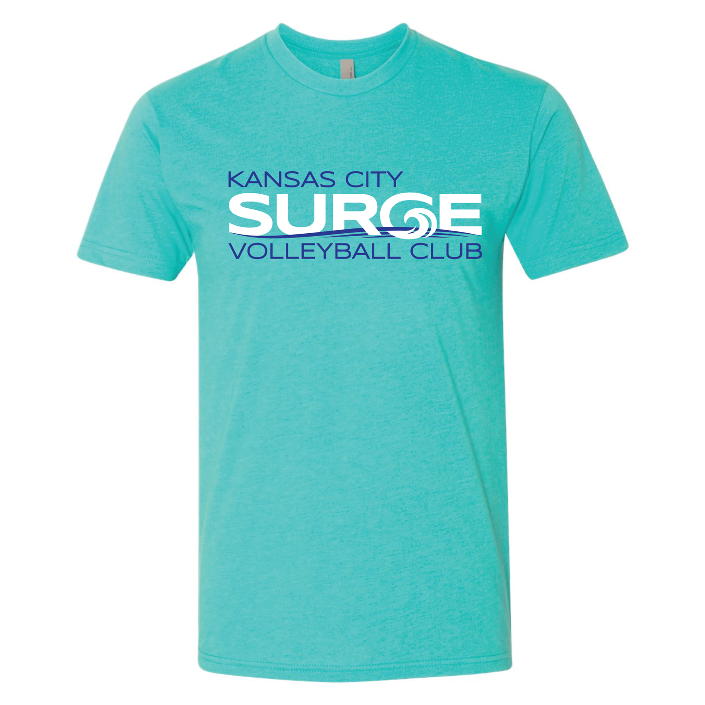 Surge Volleyball Next Level T-Shirt - Heather Midnight