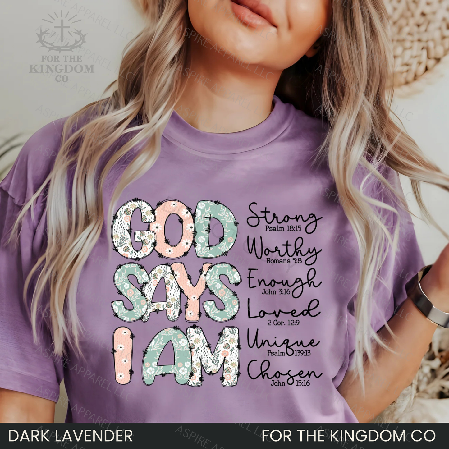God Says I Am - Christian Tee