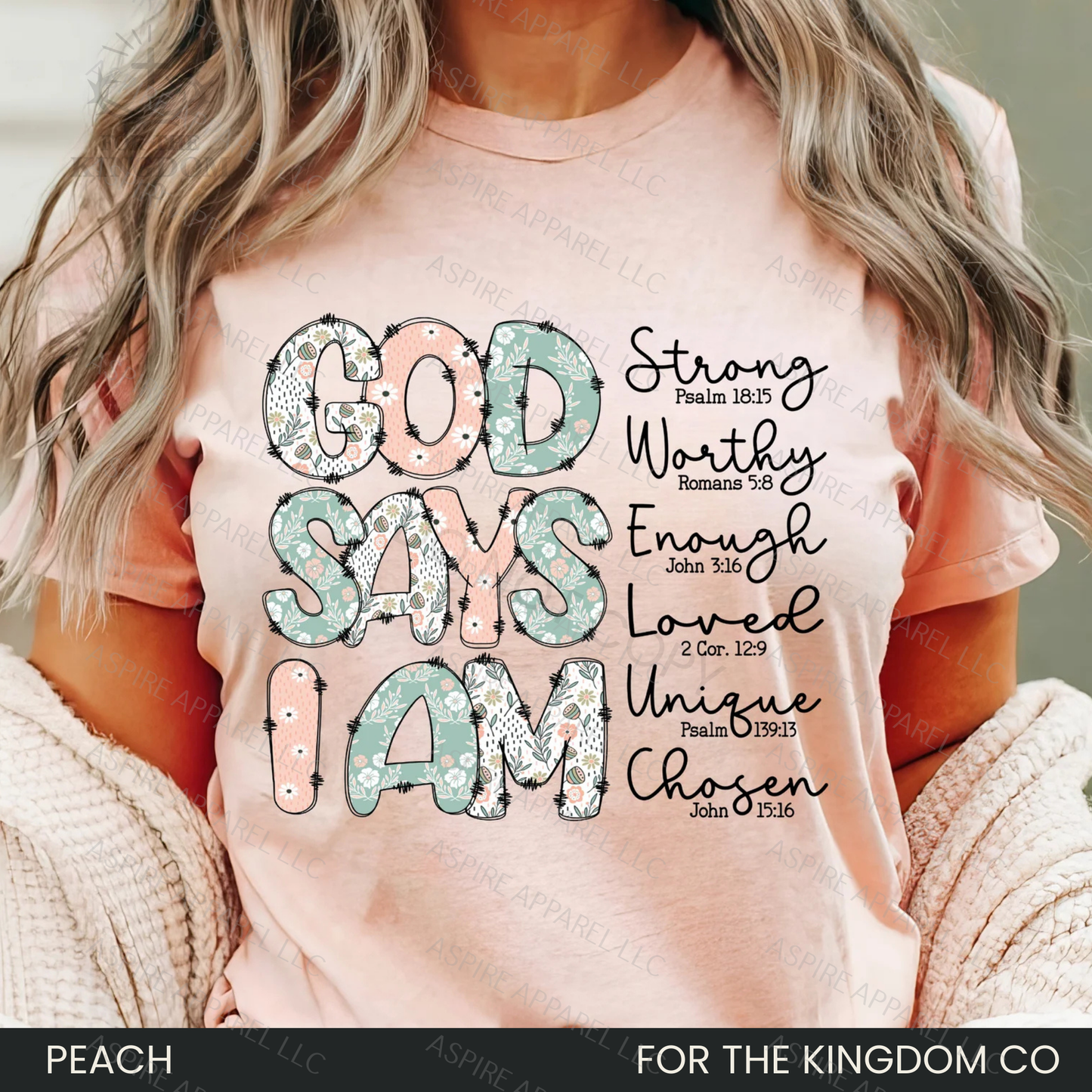 God Says I Am - Christian Tee