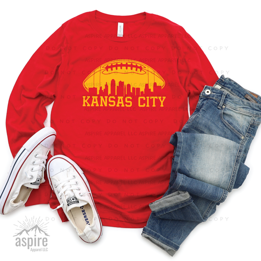 KC Skyline Long Sleeve T-Shirt