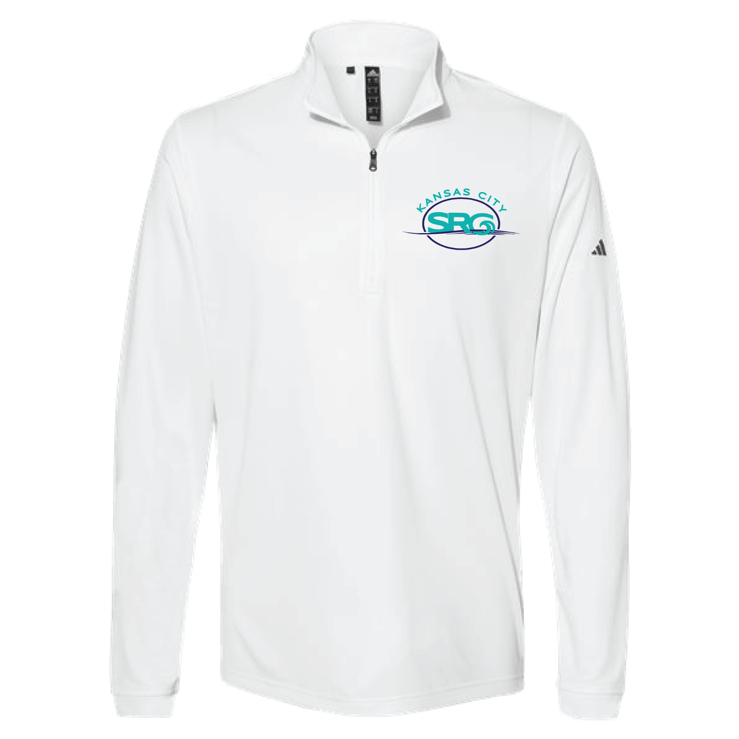 Surge Volleyball Adidas® Men's Embroidered 1/4 Zip - Navy