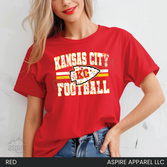 KANSAS CITY FOOTBALL STARS T-SHIRT