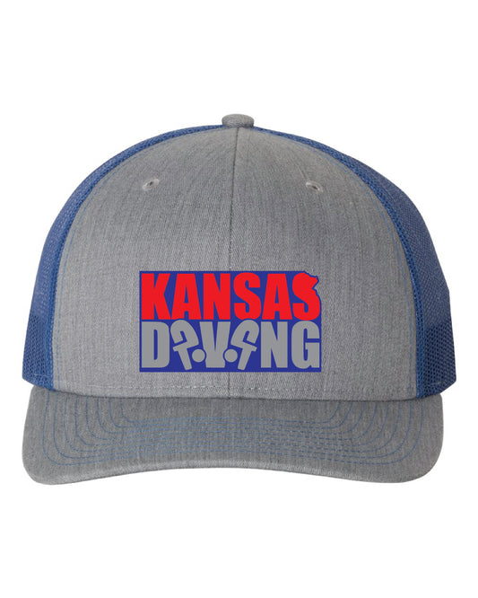 Royal/Grey Kansas Dive Trucker Hat