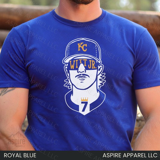 Bobby Witt Jr Face - KC Baseball