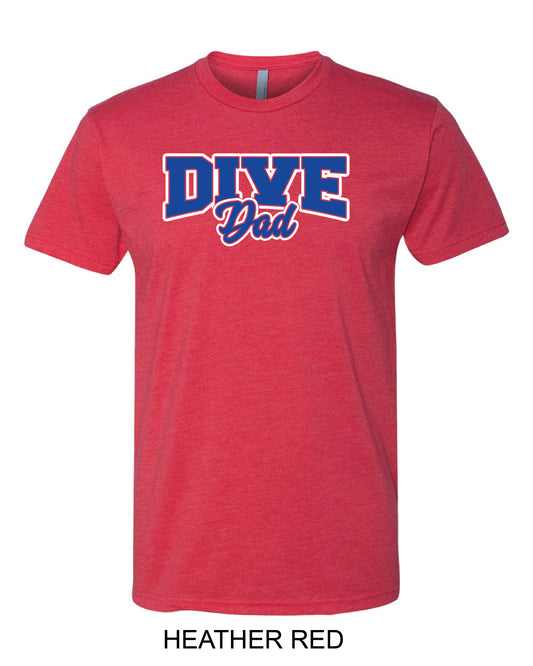 Red Dive Dad Tee