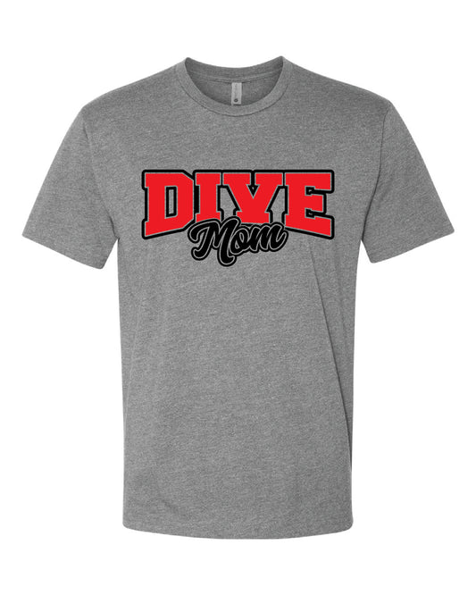 Grey Dive Mom Tee