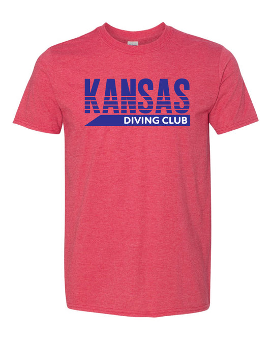 Kansas Dive Lines Tee - KD2