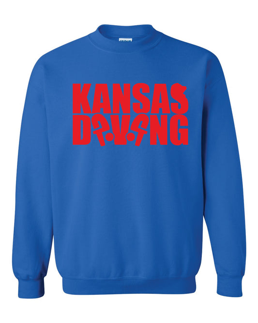 Kansas Dive Logo Crew Sweatshirt