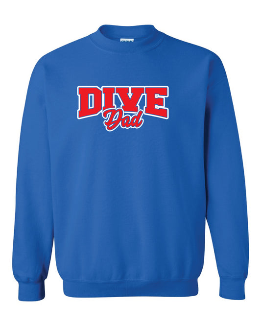 Royal Dive Dad Crew Sweatshirt
